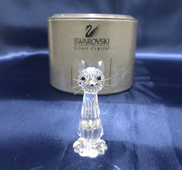 Swarovski Kristallkatze 1994 Figur 183274