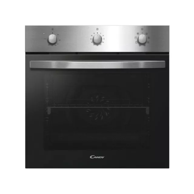 Forno Elettrico da Incasso Ventilato con Grill 65L 60 cm A + Inox FIDCX602 Candy