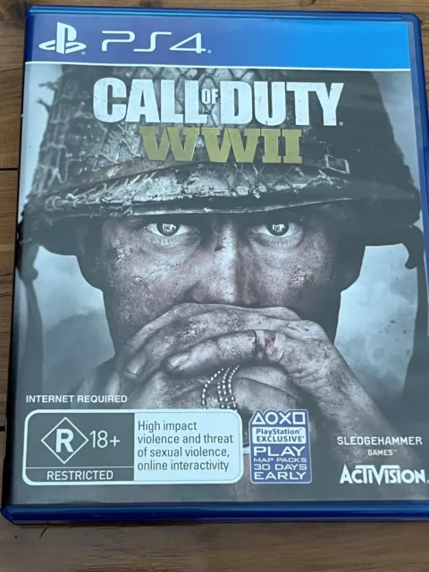 Activision Call of Duty WWII COD SONY PS4 PLAYSTATION 4