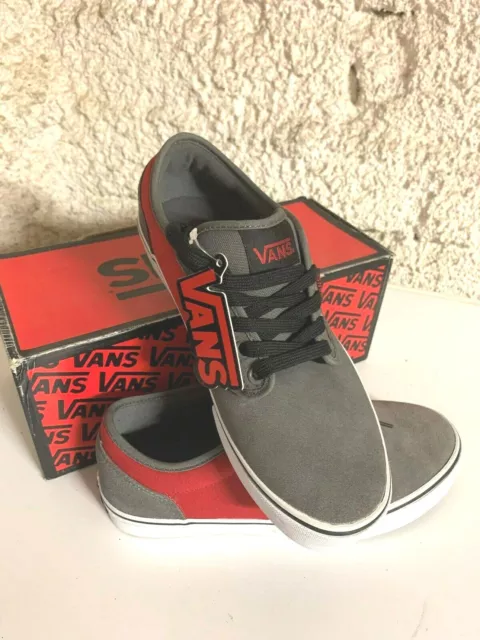 Scarpa sneaker VANS mod. ATWOOD (S14 Suede) Pewter/Chili   n. 40 (tg. 6,5 UK)