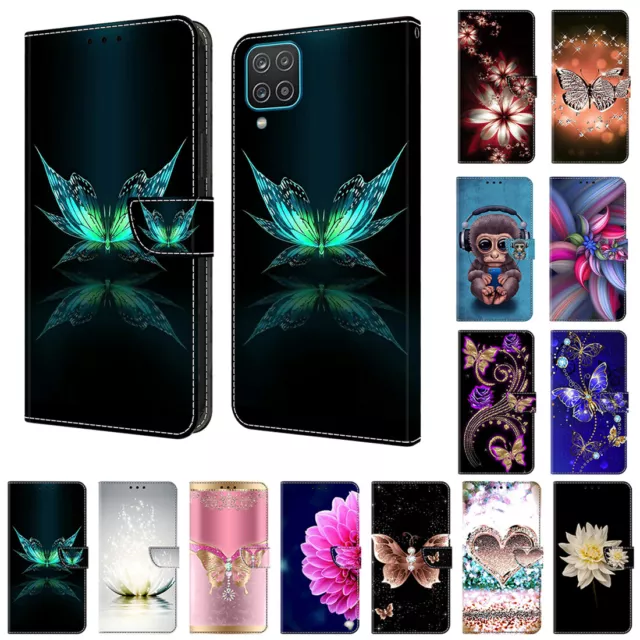 Case For Huawei Y5 Y6 Y7 Prime 2019 2018 Patterned Flip Wallet Stand Phone Cover