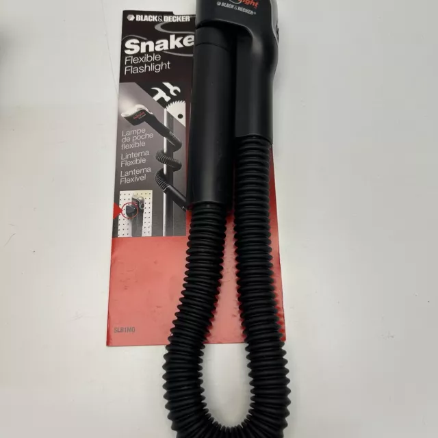 BLACK & DECKER SLB1 Flexible Snake Light Flashlight 2C Battery Powered  Tested $12.98 - PicClick