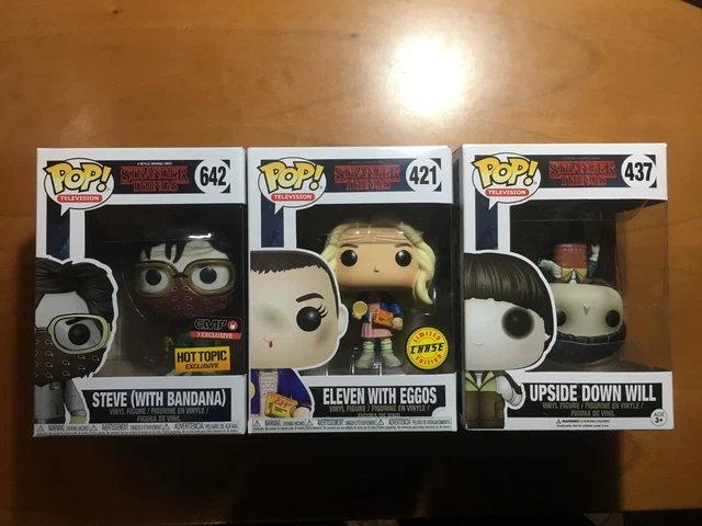 Funko Pop Lotto Stranger Things Steve Bandana EMP Eleven Chase Will Upside Down