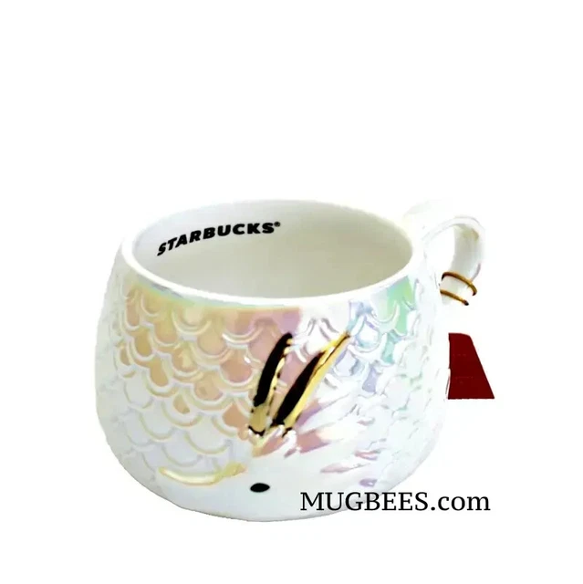 STARBUCKS LUNAR NEW Year 2024 Dragon Ceramic Iridescent Coffee Cup Mug