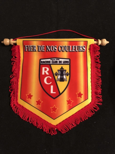 RC Lens UEFA cup 2006 rare fanion football pennant