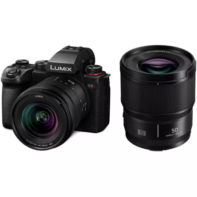 Panasonic Lumix S5 II Mirrorless Mit 20-60mm Und 50mm Lens Kit