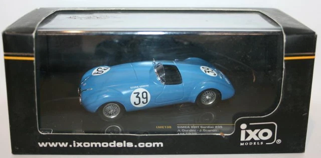 No SPARK SIMCA Huit GORDINI #37 24 Heures du Mans 1938 1/43 GCAM