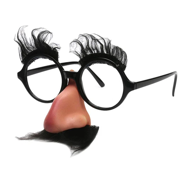 NOVELTY HALLOWEEN DISGUISE Big Nose Moustache Glasses Party Cosplay Fancy Dress 5.18 PicClick UK