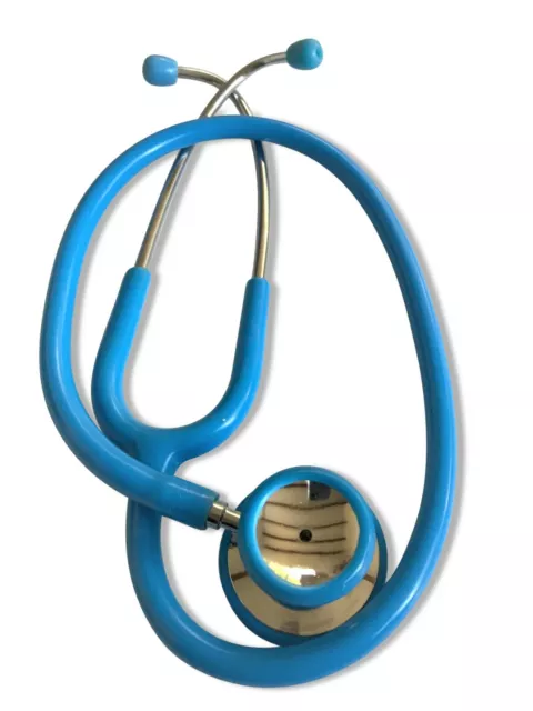 Light blue coloured Stethoscope for Doctors, Nurses, Veterinarians or Students