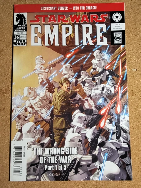 Star Wars Empire 25 Dark Horse Comic Book combine ship lucas