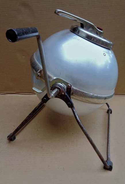 Ancienne Machine à Laver Jouet Charlys Dînette En Tôle - Avec Sa Boîte D'origine, Vintage