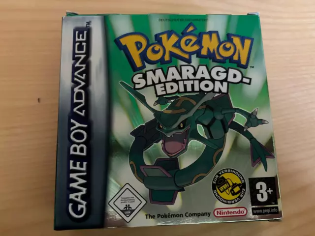 GameBoy Advance Pokemon Smaragd Edition Verpackung