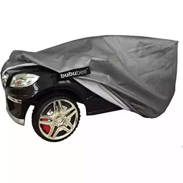Kids Ride-On Toy Car Cover, Bububee - Large Gray UV Snow Rain Resistant NEW