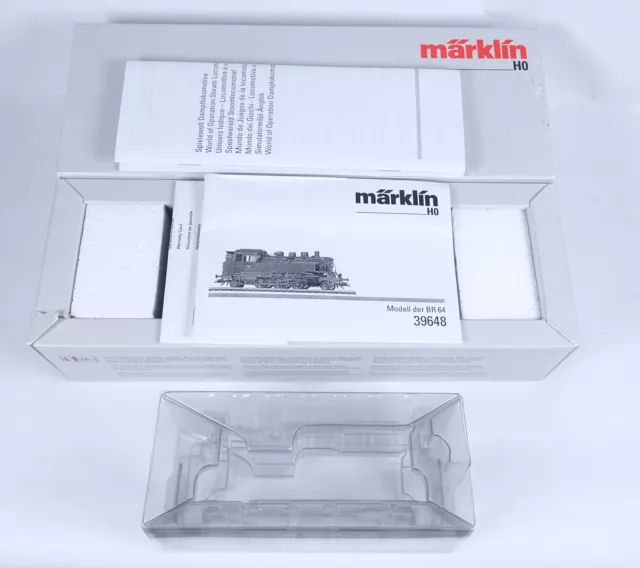 Märklin 39648 LEERKARTON Dampflok BR 064 136-5 H0 mfx Digital 39640 39643 39645