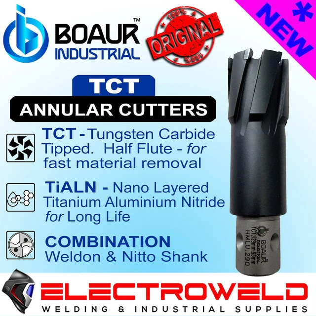 TCT 80mm * 50mm Annular Cutter Weldon Shank Hard Alloy Hollow Core Drill main image 0