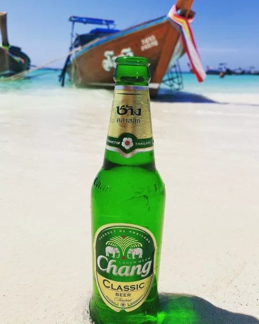 12x Chang Classic Lager Bier aus Thailand 0,320 l Flasche i (5,58E/L)