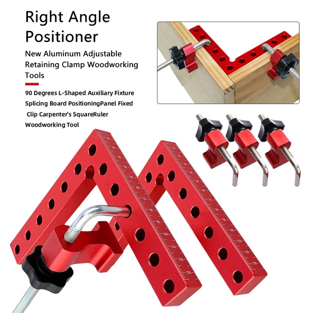 90 DEGREE POSITIONING Squares Right Angle Clamp Corner Clamps for