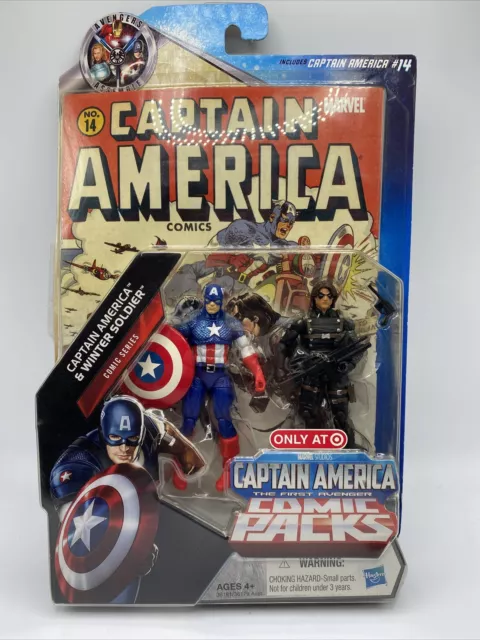 Captain America & Winter Soldier Comic Pack (Marvel Universal, Hasbro)