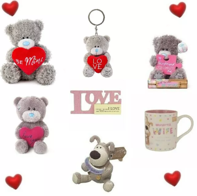 VALENTINES DAY ROMANTIC GIFTS Him & Her Love Heart Cute Bears Valentine  Gift UK