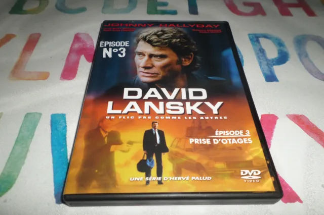 Dvd / David Lansky -  Johnny Hallyday / Episode N°3 Prise D'otages / Dvd