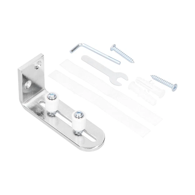 EC Barn Door Bottom Floor Guide W/Bearing Sliding Door Roller Guide Kit Hardware