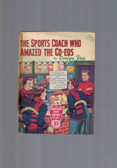 SCHOOLGIRLS OWN LIBRARY No 251 The Sports Coach who amazed the co-ed Comic 1950s