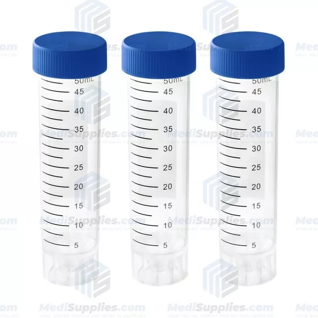 Centrifuge Tube, Sterile - 50 ml - V-Base or Self-Stand