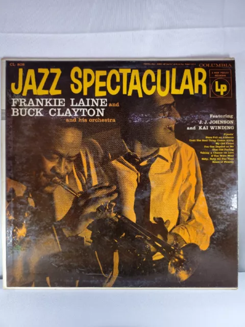 Jazz Spectacular Frankie Laine Buck Clayton [LP] 1956 Columbia Records CL 808...