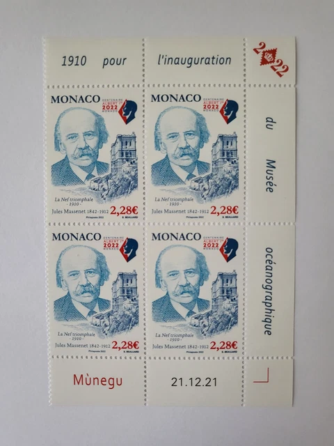 Générique Monaco. 2 Timbres De Collection Authentiques Neufs De 1978