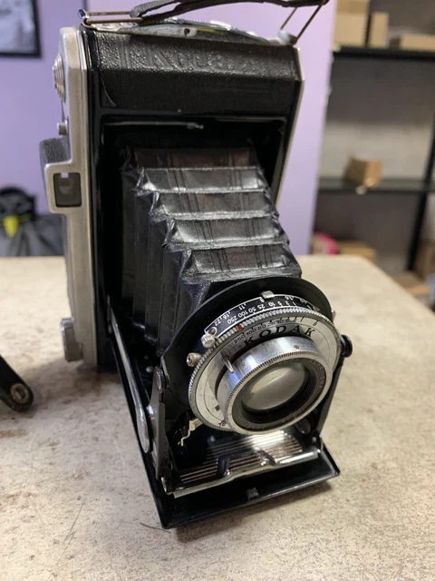 Kodak 4.5 Modèle 33 De 1951 Avec Objectif Angenieux 100 Mm 4.5 Film 620 6x9 Cm