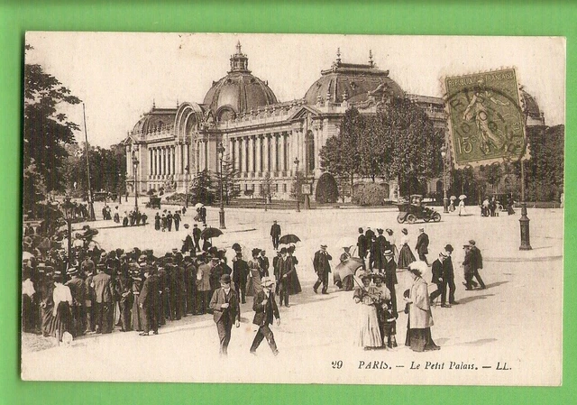 Carte Postale Ancienne Paris Boulevard Pereire 75 CPA Années 1900