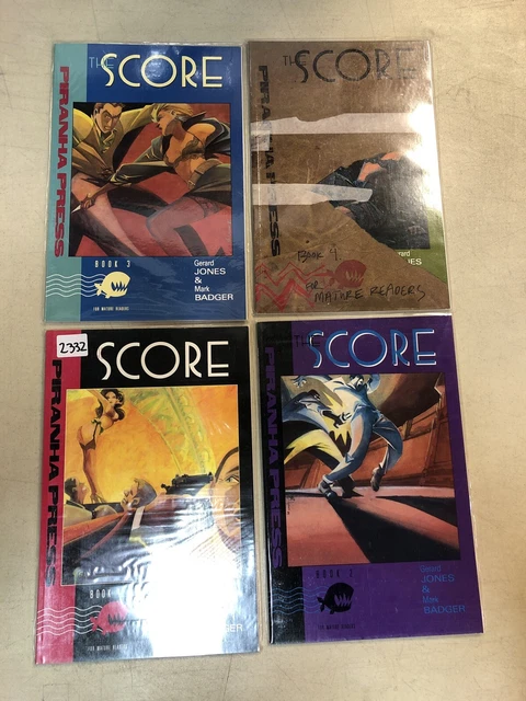 The Score (1989) #1 2 3 4 1-4 (VF/NM) Complete Set Piranha Press/DC