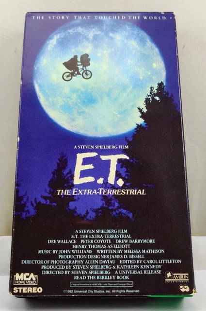 VINTAGE (1988 RELEASE) E.T. The Extra-Terrestrial VHS Tape £7.12