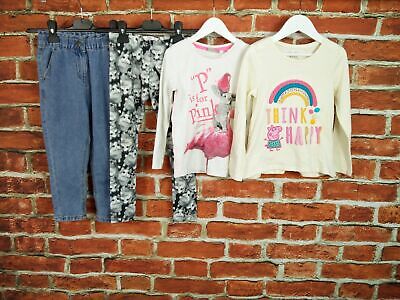 Girls Bundle Age 4-5 Years Next M&S T-Shirt Jeans Leggings Sleeve Casual 110Cm