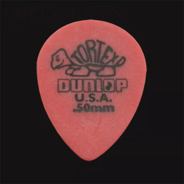 Dunlop Tortex Small Teardrop Guitar Picks Plectrums 0.50mm - 6 10 12 20 24 or 36