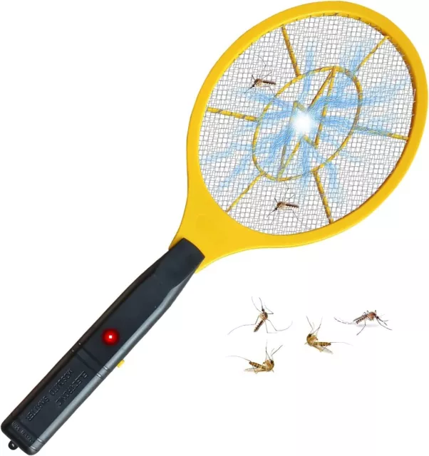 Wasp Trap Swat Racket Bat Bug Zapper Fly Swatter Mosquito Killer Wasp Zapper