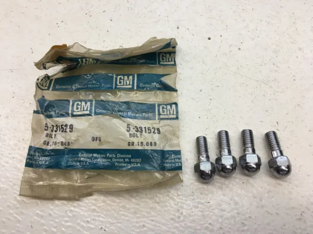 GM NOS (5) Bolts for 1973-78 Chevy CK123 DG5 West Coast Mirrors 331529