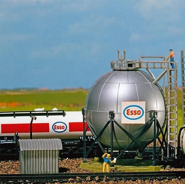 Wagon-citerne Lima échelle N – FS Esso – Modèle Réduit De Train – Occasion