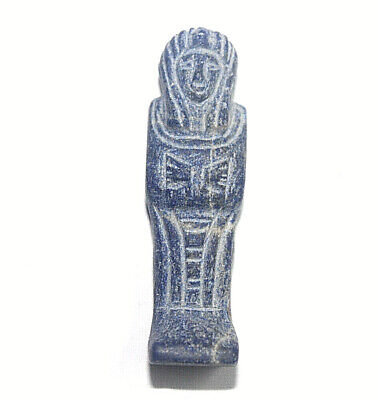 RARE ANCIENT EGYPTIAN ANTIQUE ROYAL Ushabti Lapis Lazuli Shabti Amulet Statue
