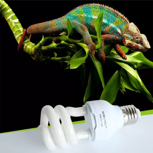 10.0UVB 13W Reptile light Bulb Compact Reptile Globe Light UV Lamp up AU 3