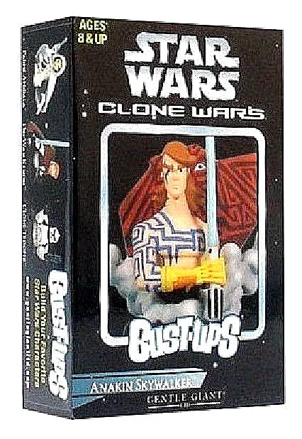 Clone Wars Serie 7 Anakin Skywalker Bust-Up/Micro-Bust PVC Ca 6cm Gentle Giant