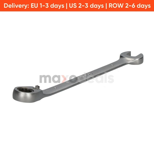 Roebuck 865382 Wrench Ratchet combination spanner reversible New NMP