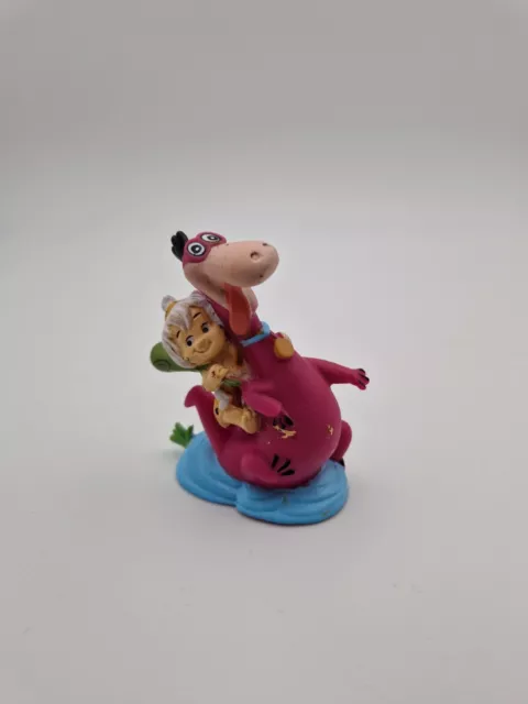 Flintstones Familie Feuerstein Figur Stopfenfigur 1993: Bam Bam mit Dino ca. 8cm