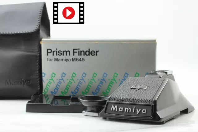 ⏯[Exc+5 en caja] Buscador de prisma Mamiya para visor estándar M645 1000S...