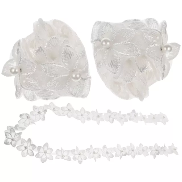 3 piezas Accesorios de ropa Accesorios de perlas Decoración de bodas Decoración del hogar Manual