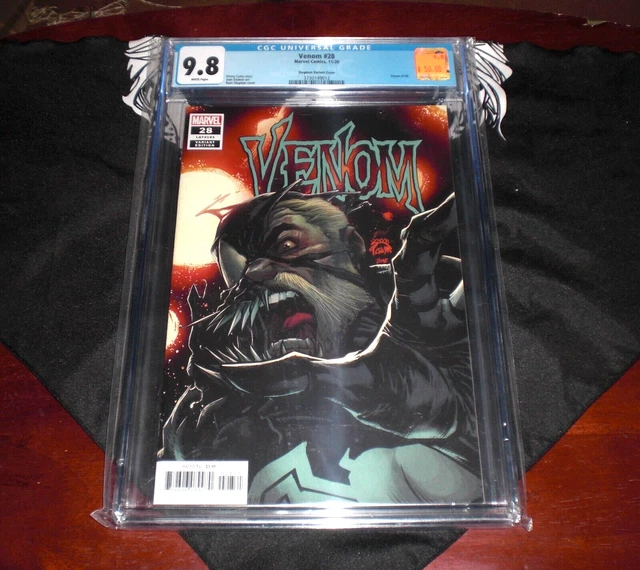 Venom  No.28  Cgc  9.8 Nm/Mt 2020   Marvel  * Variant *  L@@K   New In Mint Slab