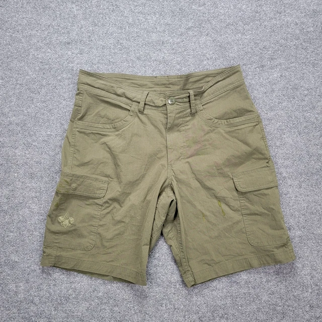 Boy Scouts of America Mens Cargo Shorts Outdoors Uniform Sz 36 (Tag Sz 34)