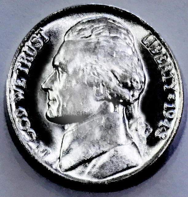 1943 P Jefferson! Full Steps! Superb Gembu++++ King Of Kings! Wow$$$Nr #F167_848