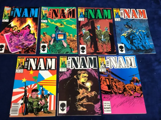 Marvel Lot of 7-- The NAM Comics--Issues #3-8 and #13--M/NM
