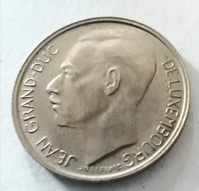 1 Franc Münze aus Luxemburg 1976-Umlauf Münze